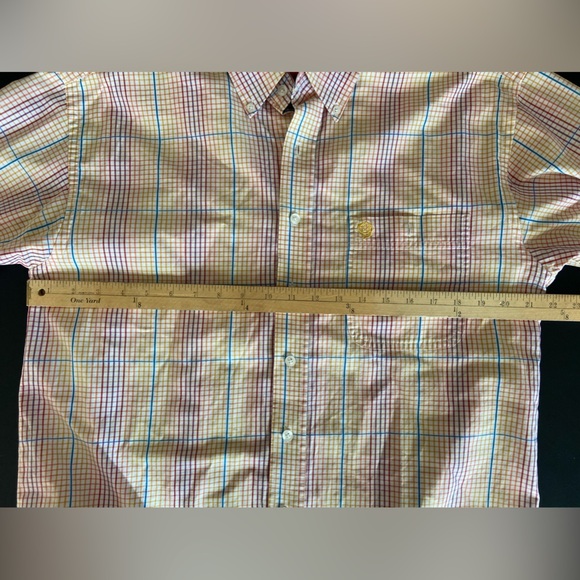 George Strait Wrangler Button Down Long Sleeve One Pocket Shirt-please see desc - Picture 5 of 8